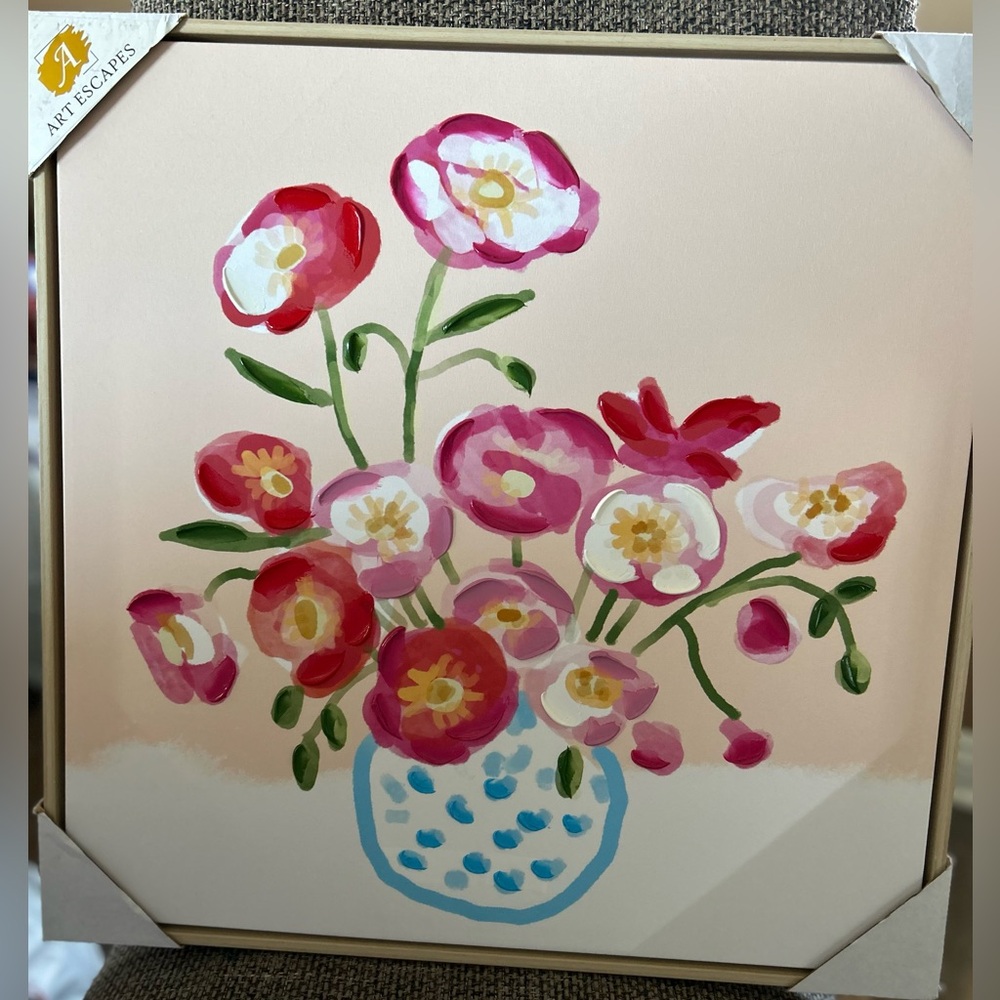 Flowers in painting